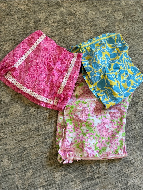 Lilly Pulitzer Other - Lilly Pulitzer Girls' Mixed Print Skorts - size 10 - 100% cotton